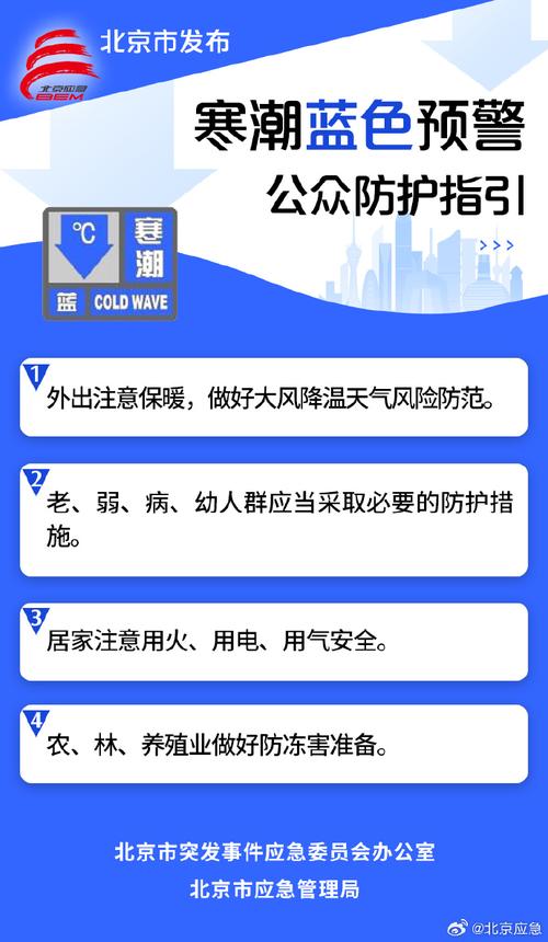 陕西省宝塔区发布寒潮蓝色预警