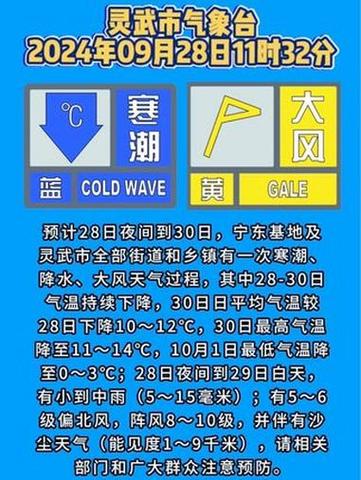 辽宁省阜新市发布大风黄色预警
