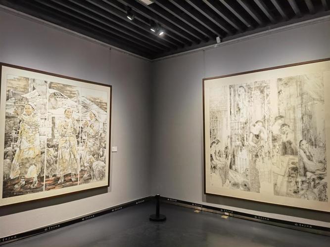 青海美术作品走进江苏交流