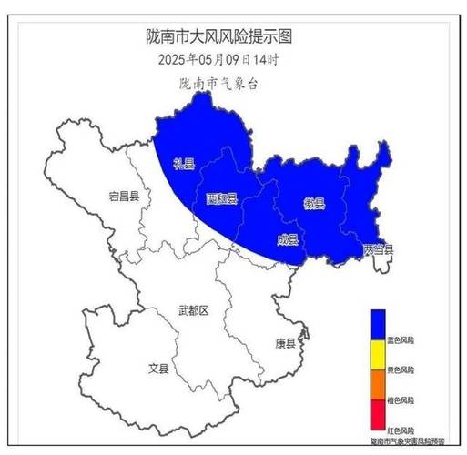 贵州省龙里县发布大风蓝色预警_4