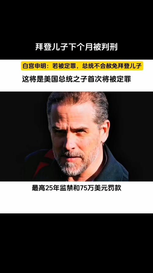美国总统拜登之子被判有罪 拜登回应!