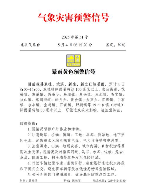 黑龙江省七台河市发布暴雨黄色预警