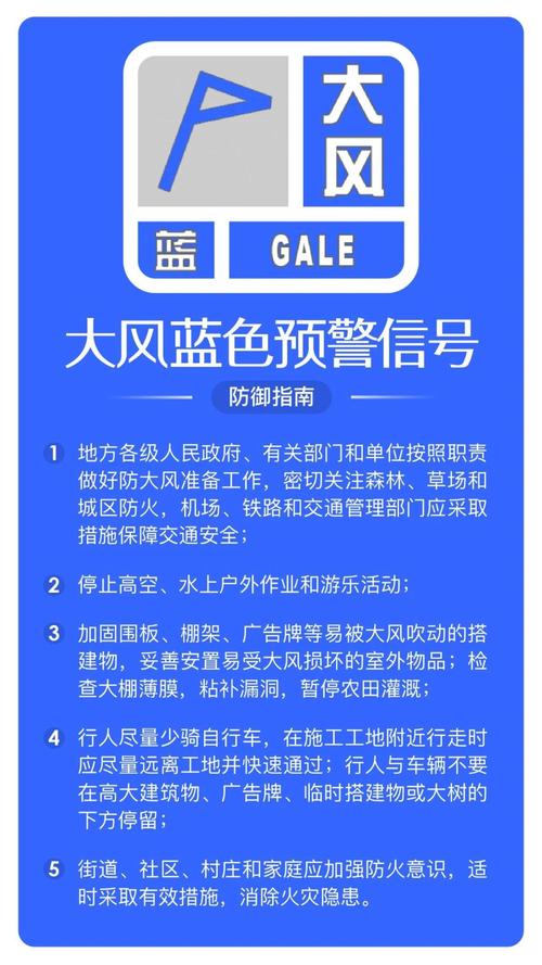 黑龙江省穆棱市发布大风蓝色预警