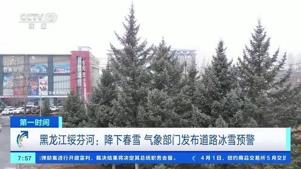 黑龙江省绥滨县发布道路冰雪黄色预警_3