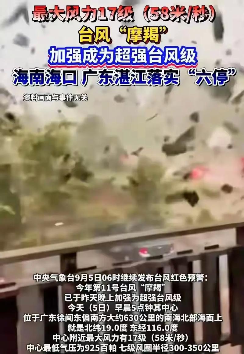 船舶回港、人员撤离 广西全力应对台风“摩羯”