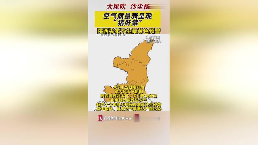 陕西省府谷县发布大风黄色预警