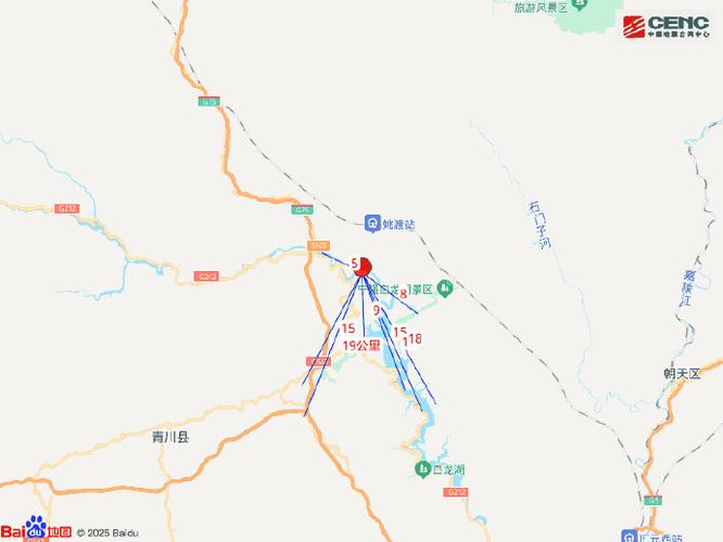 四川广元市青川县发生2.5级地震，震源深度14千米