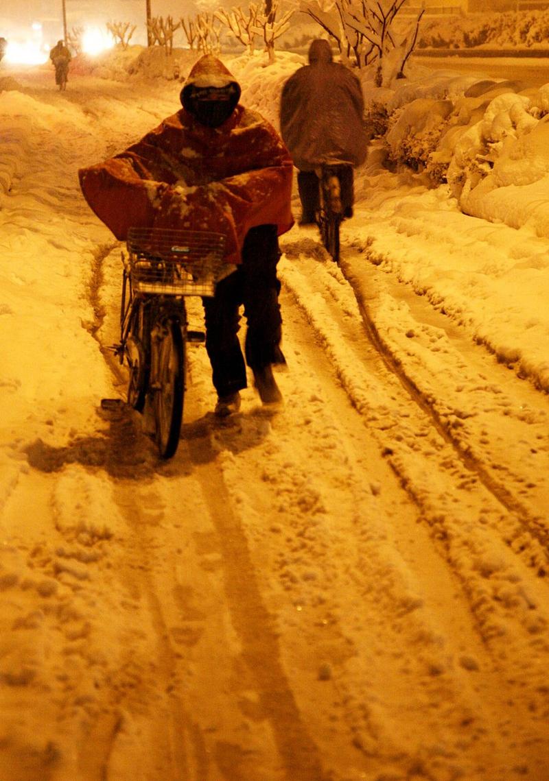 湖北省云梦县发布暴雪橙色预警