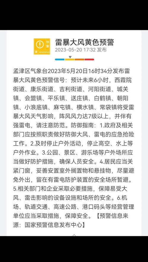 陕西省鄠邑区发布雷雨大风黄色预警_3