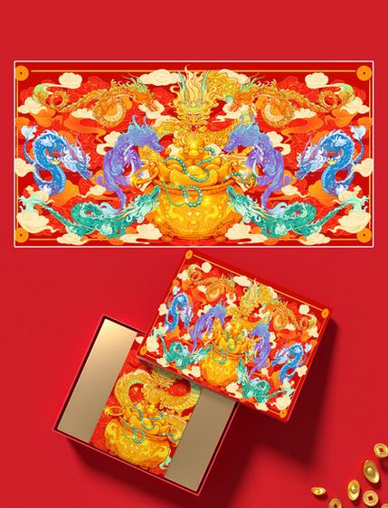 (新春见闻)生肖热遇上国潮风 “龙”文创龙年春节走俏