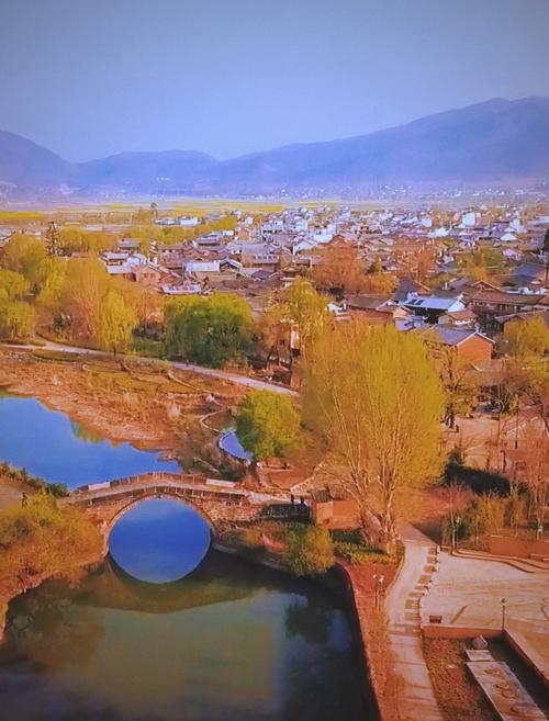 茶马古道沙溪古镇迎客来