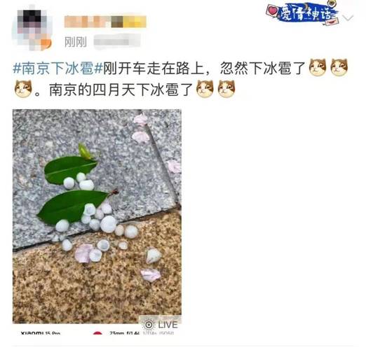 吉林省大安市发布冰雹黄色预警_1
