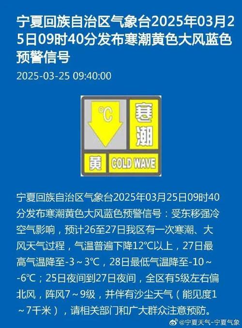 陕西省洛川县发布寒潮黄色预警_1