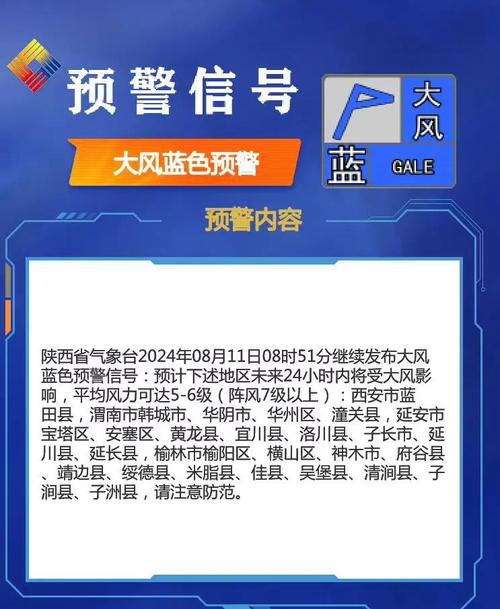陕西省太白县发布大风蓝色预警_4