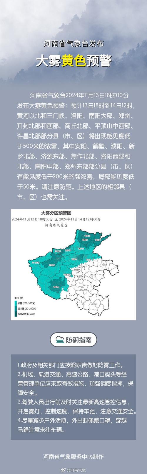 浙江省永康市发布大雾黄色预警