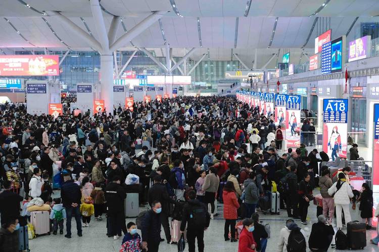 今日全国铁路预计发送旅客1873万人次